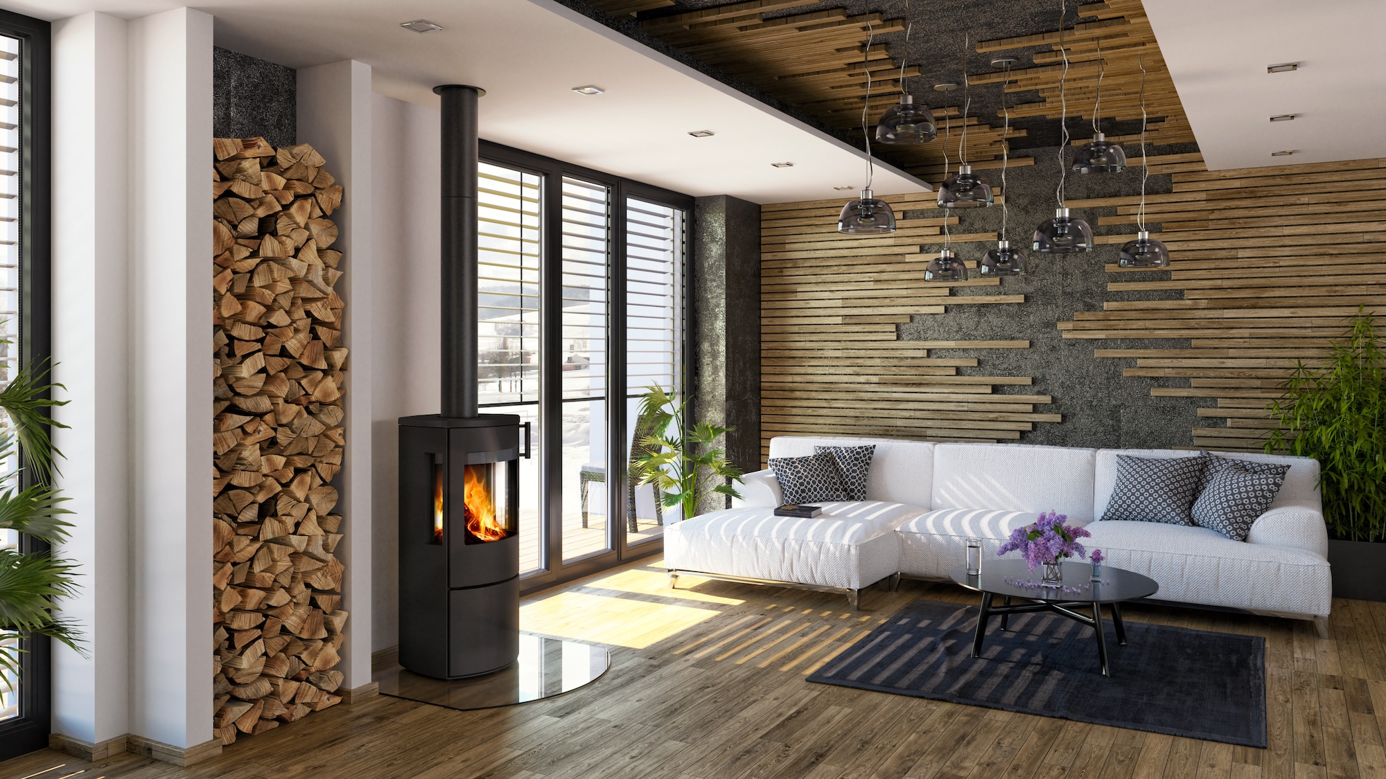 FotoVrijstaande houtkachels die je woonkamer gezelliger maken